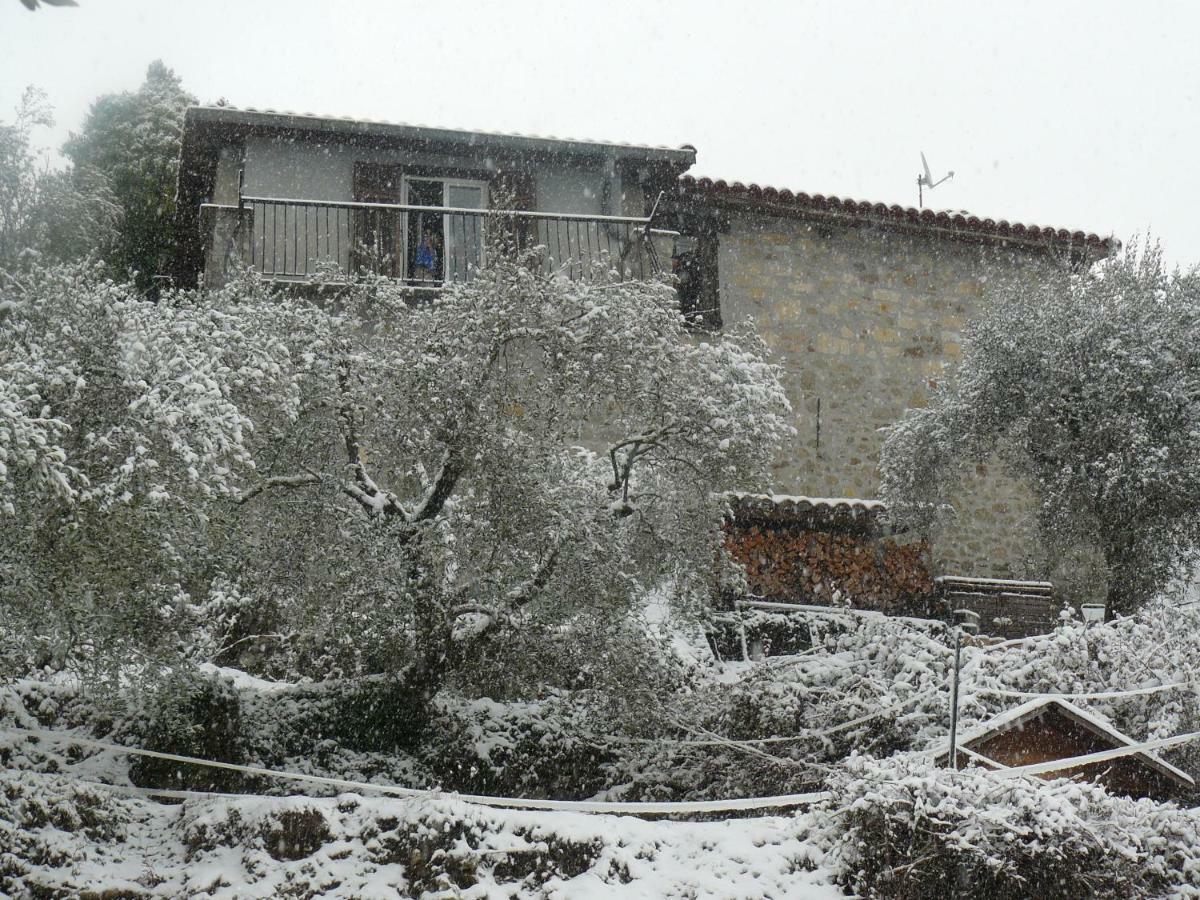 La Ferme Des Cailletiers Chez Marco Villa Lucéram Kültér fotó
