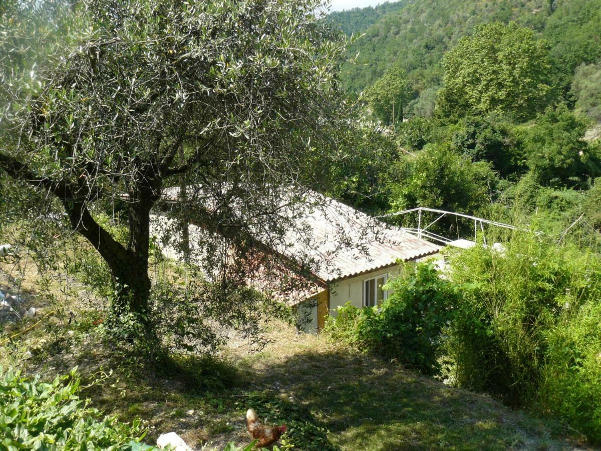 La Ferme Des Cailletiers Chez Marco Villa Lucéram Kültér fotó